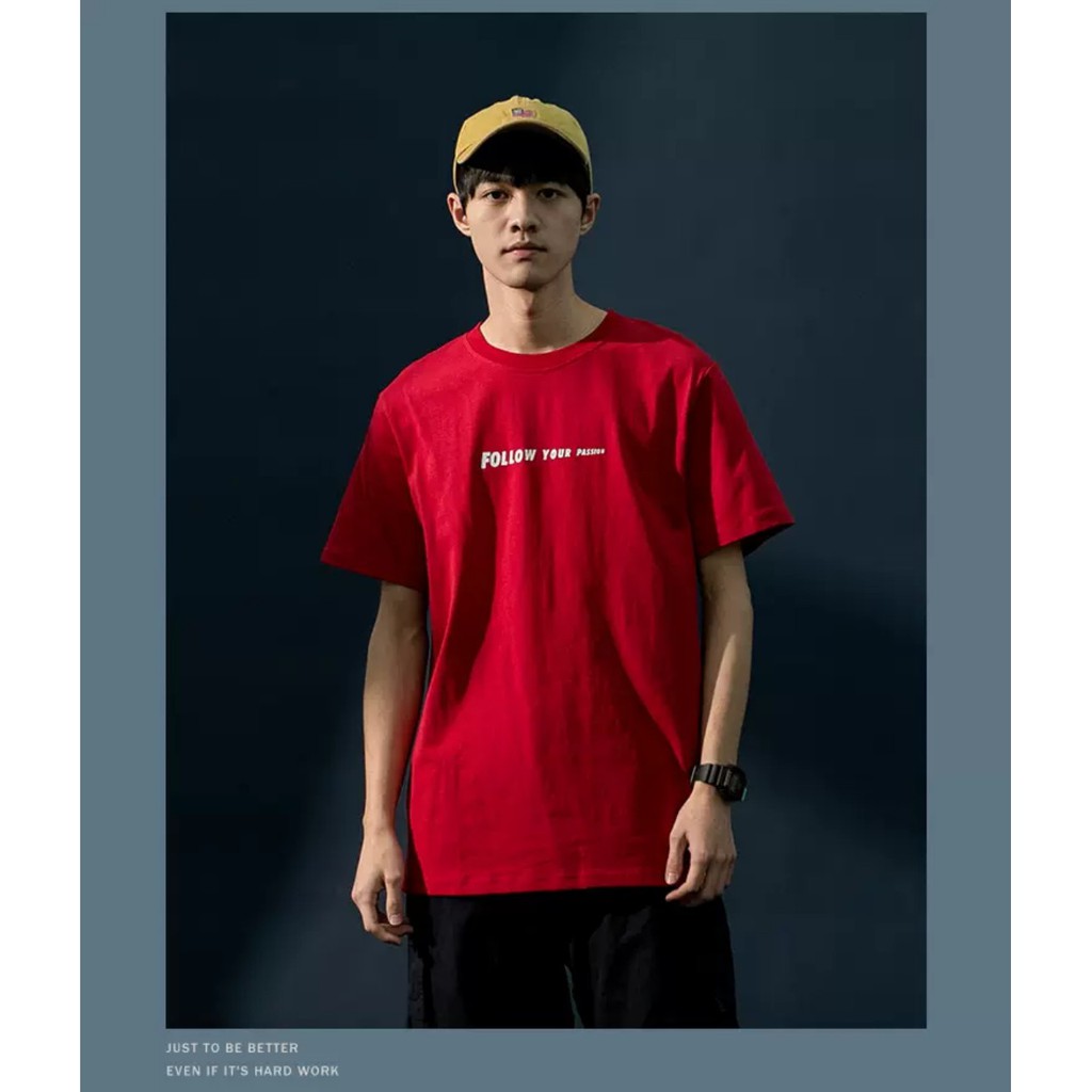 Áo thun Stee FOLLOW YOUR PASSION Unisex