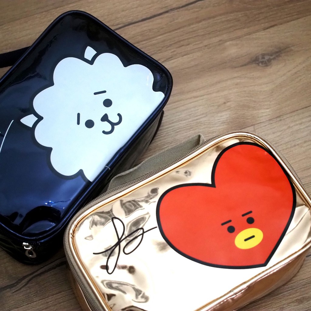 Túi Đựng Mỹ Phẩm In Hình Bt21 Bts