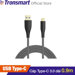 Cáp sạc Tronsmart USB-C to USB 3.0 bện nylon kép dài 0.9m - TAC01