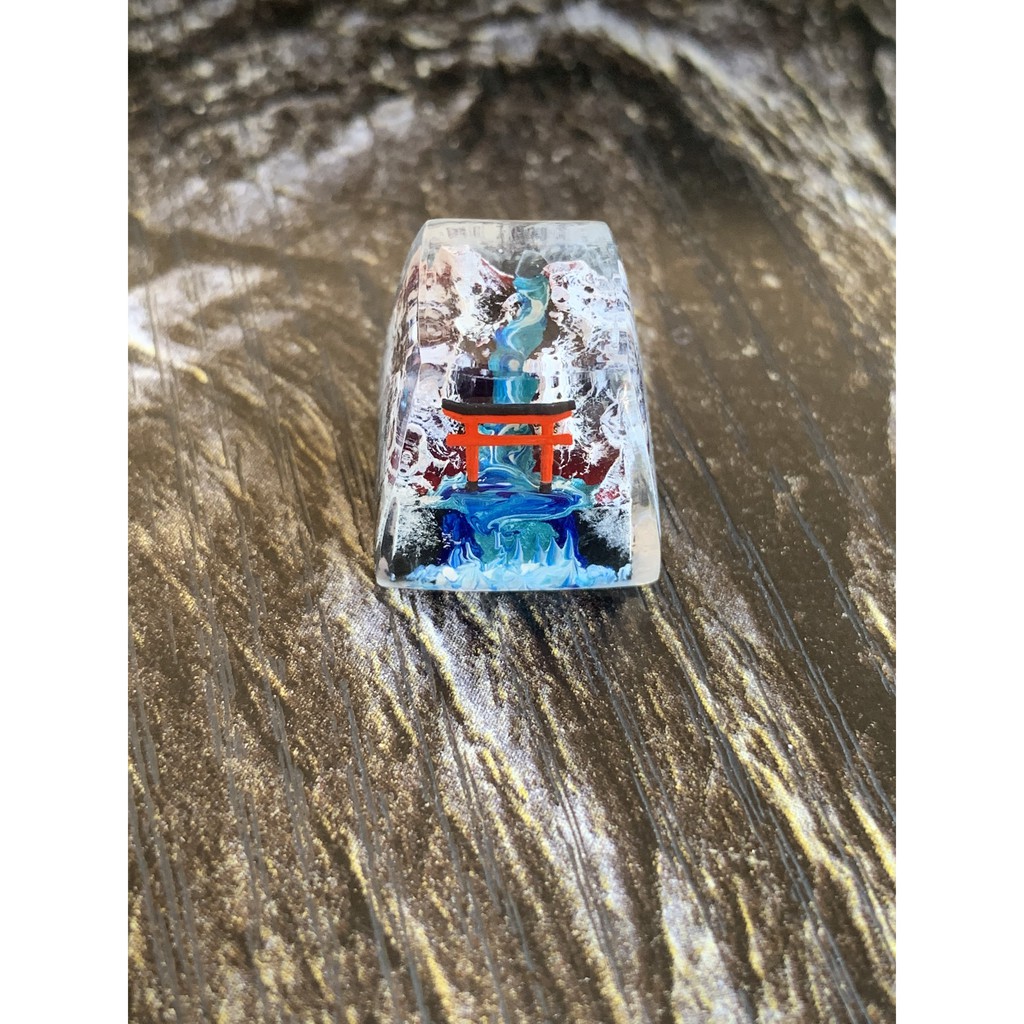 Keycap đền Tori núi băng