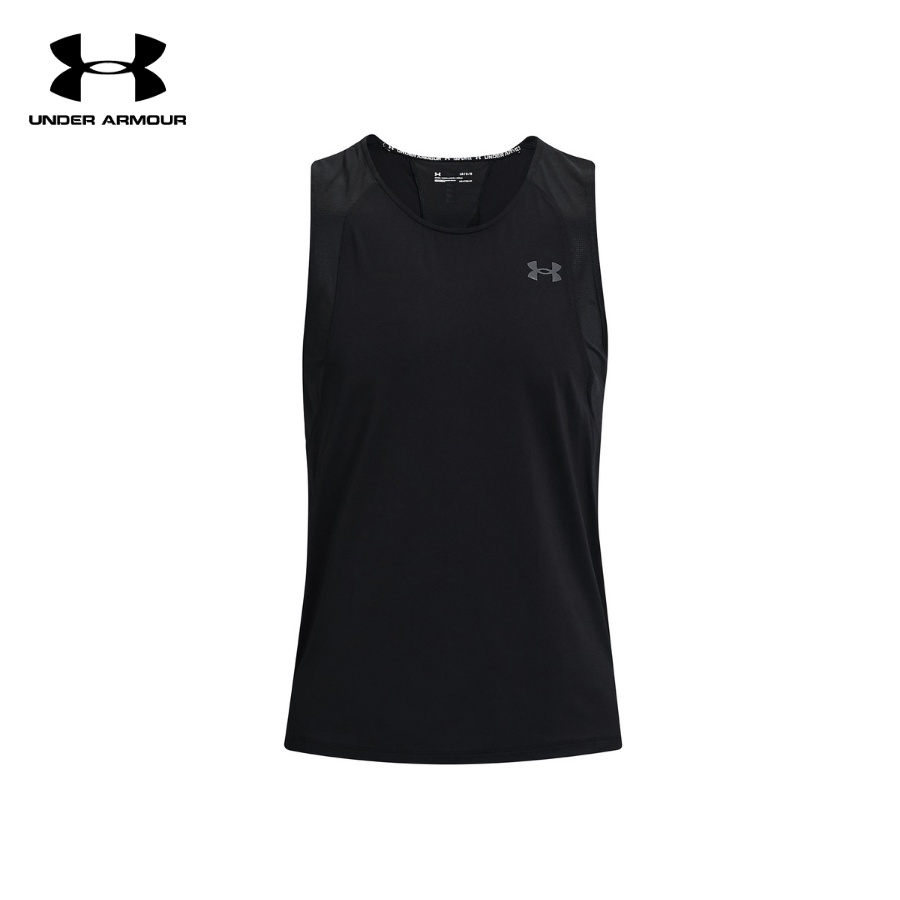 Áo ba lỗ chạy bộ nam Under Armour Isochill Run 200 Singlet - 1361927-001