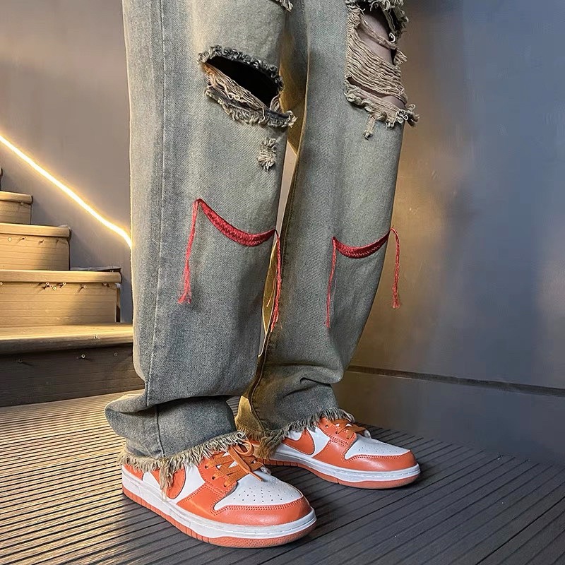 QUẦN BAGGY JEANS DÁNG SUÔNG,QUẦN JEANS ỐNG RỘNG NAM NỮ