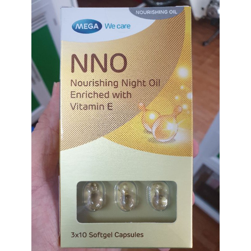 SERUM NNO Nourishing Night Oil Vitamin E.  Hộp/30 viên