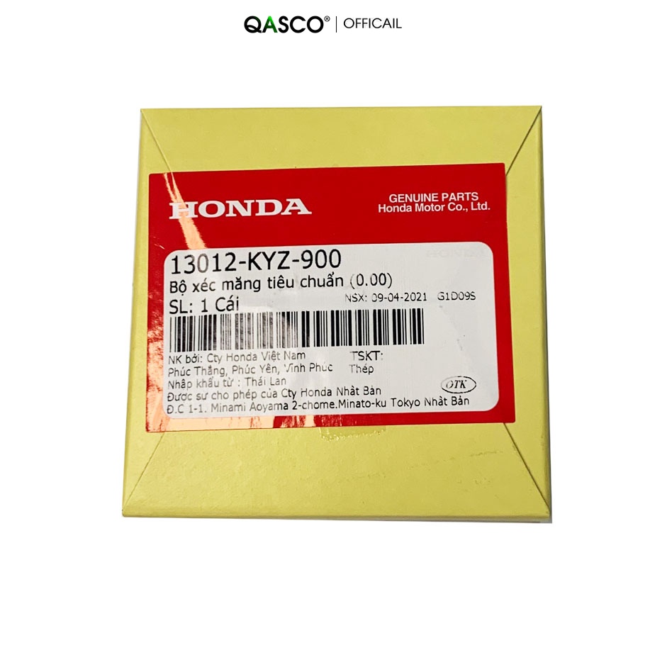 Bộ xéc măng HONDA FUTURE 125 Fi (0.00) (13012KYZ900)