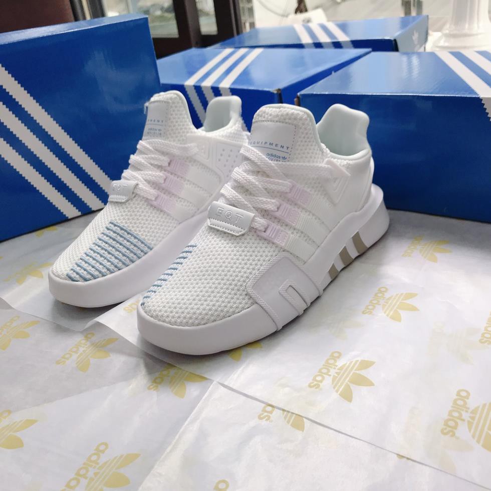 Giày thể thao EQT trắng nam nữ, Giày chạy bộ và tập gym nam nữ