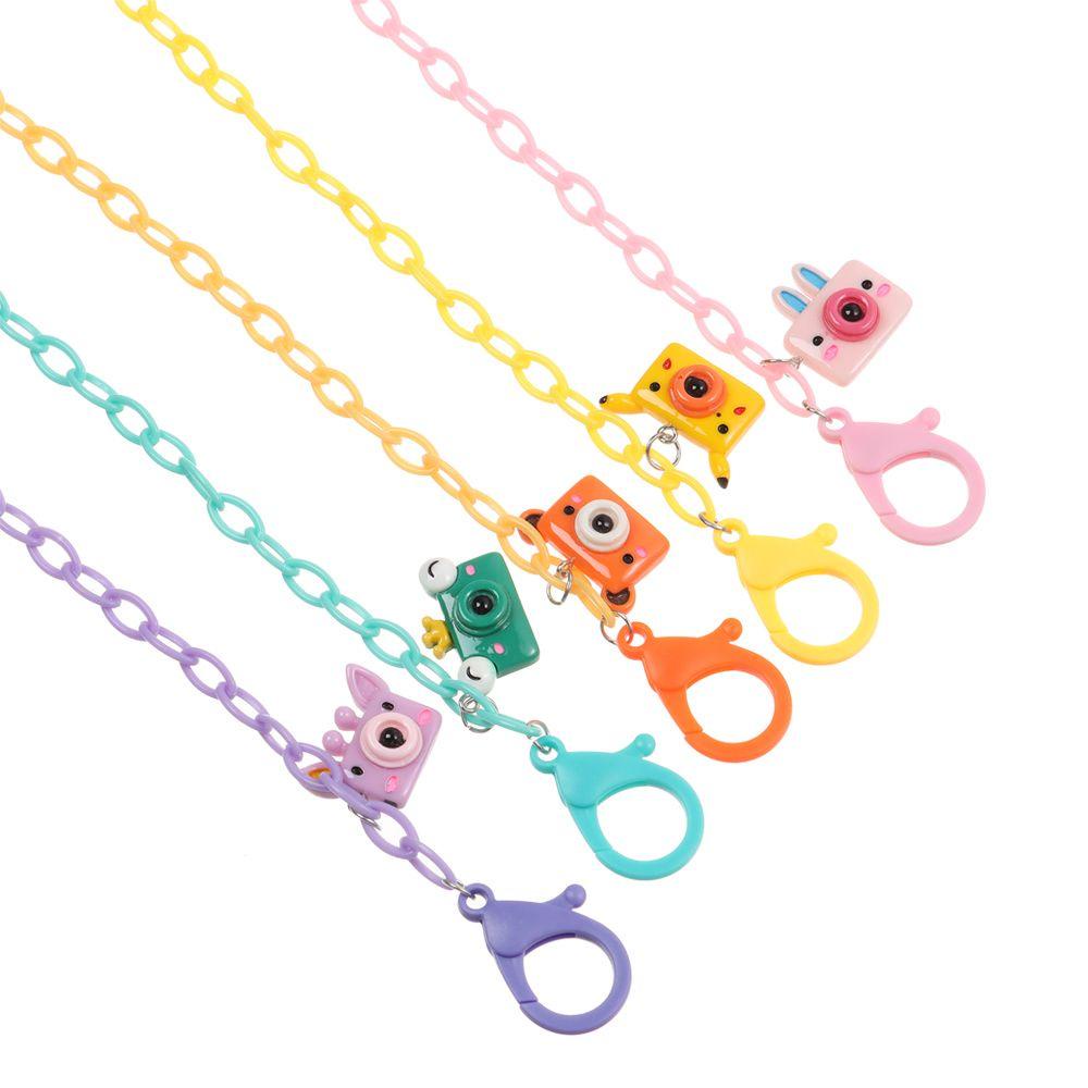 ESPO Dây Đeo Mắt Kính Hình Máy Ảnh Hoạt Hình Bằng Acrylic Chống Thất Lạc