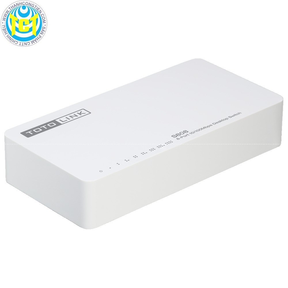 TOTOLINK S808 - Bộ chia mạng 8 cổng 10/100Mbps - Chính Hãng