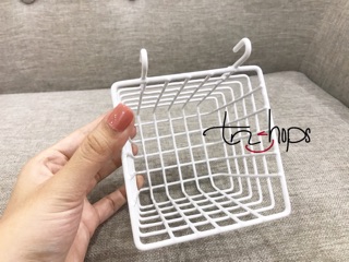 Rổ sắt móc khung lưới trang trí