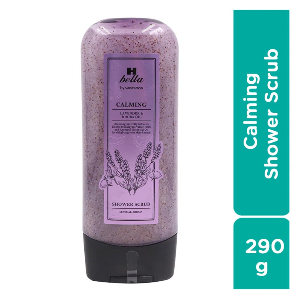 Sữa Tắm Tẩy Tế Bào H Bella By Watsons Calming Từ Tinh Dầu Oải Hương &amp; Jojoba 290g