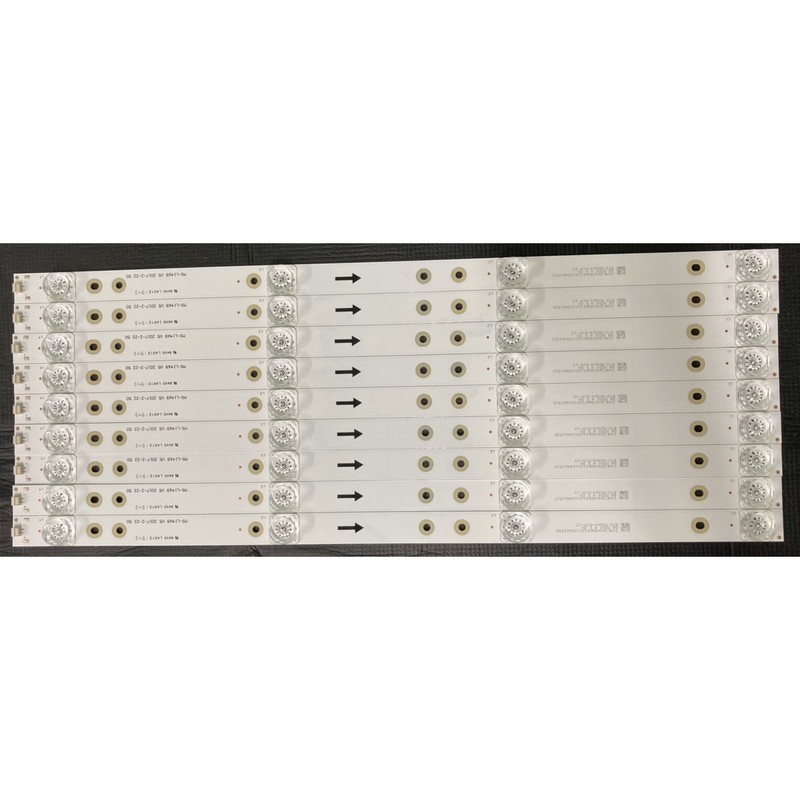 Asanzo 50ES980 - Bộ 9 thanh 4 led cho Tivi Asanzo 50 inch và các dòng tương tự