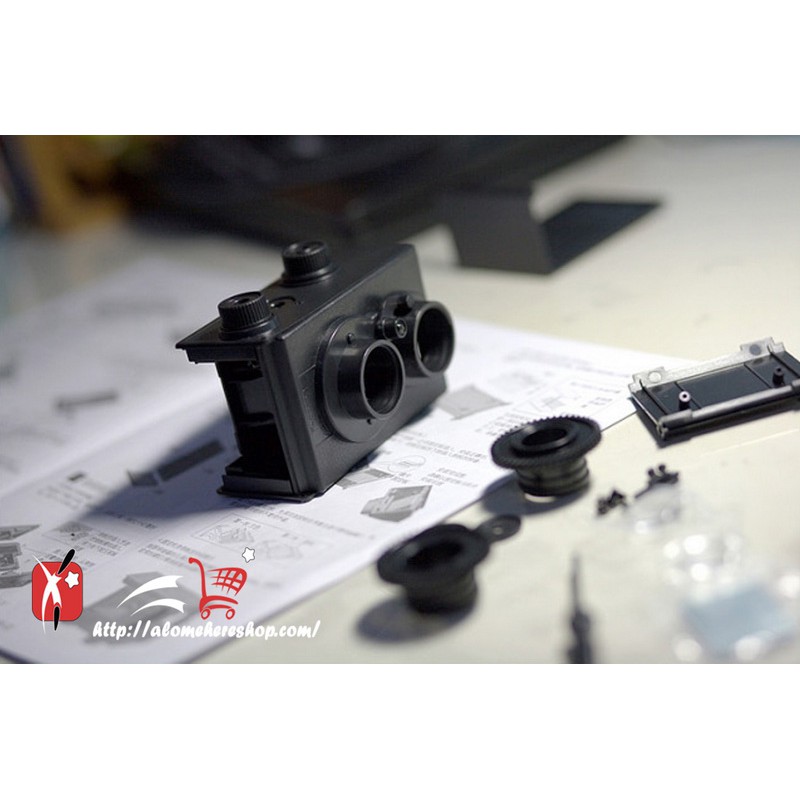 Mô Hình Lắp Ráp Máy Chụp Ảnh Lomo Hai Ống Kính