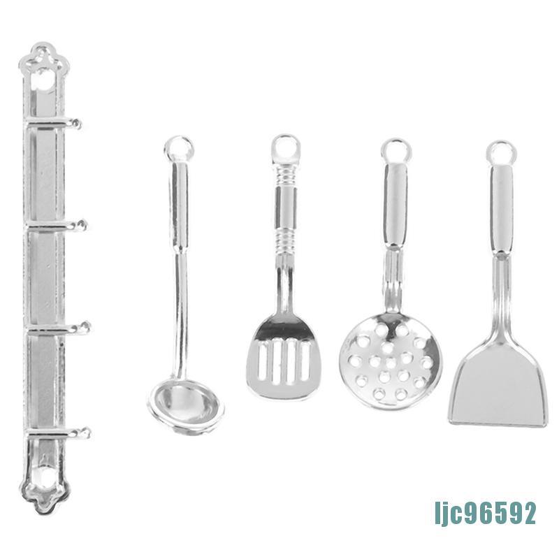 Set 5 Dụng Cụ Nhà Bếp Đồ Chơi Búp Bê Ljc96592 Tỷ Lệ 1: 12