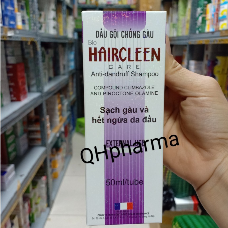 Dầu gội chống gàu HAIRCLEEN lọ 50ml ( haircare )