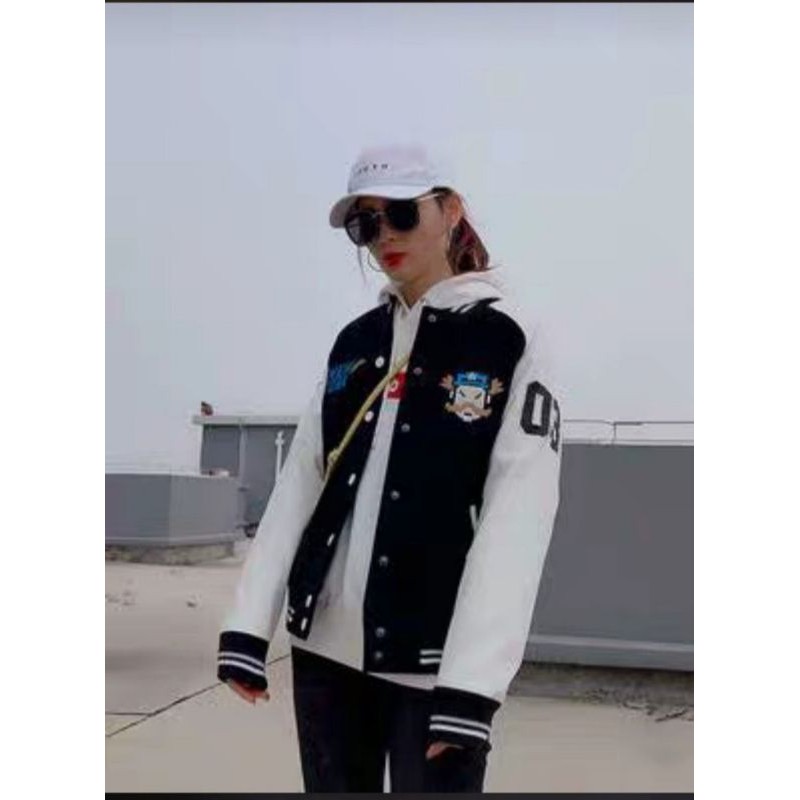 Áo khoác dù bomber thêu cao cấp - bomber jacket - Hana Store | BigBuy360 - bigbuy360.vn