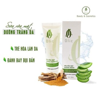 SỮA RỬA MẶT TRẮNG DA OLIC - DƯỠNG TRẮNG DA MẶT