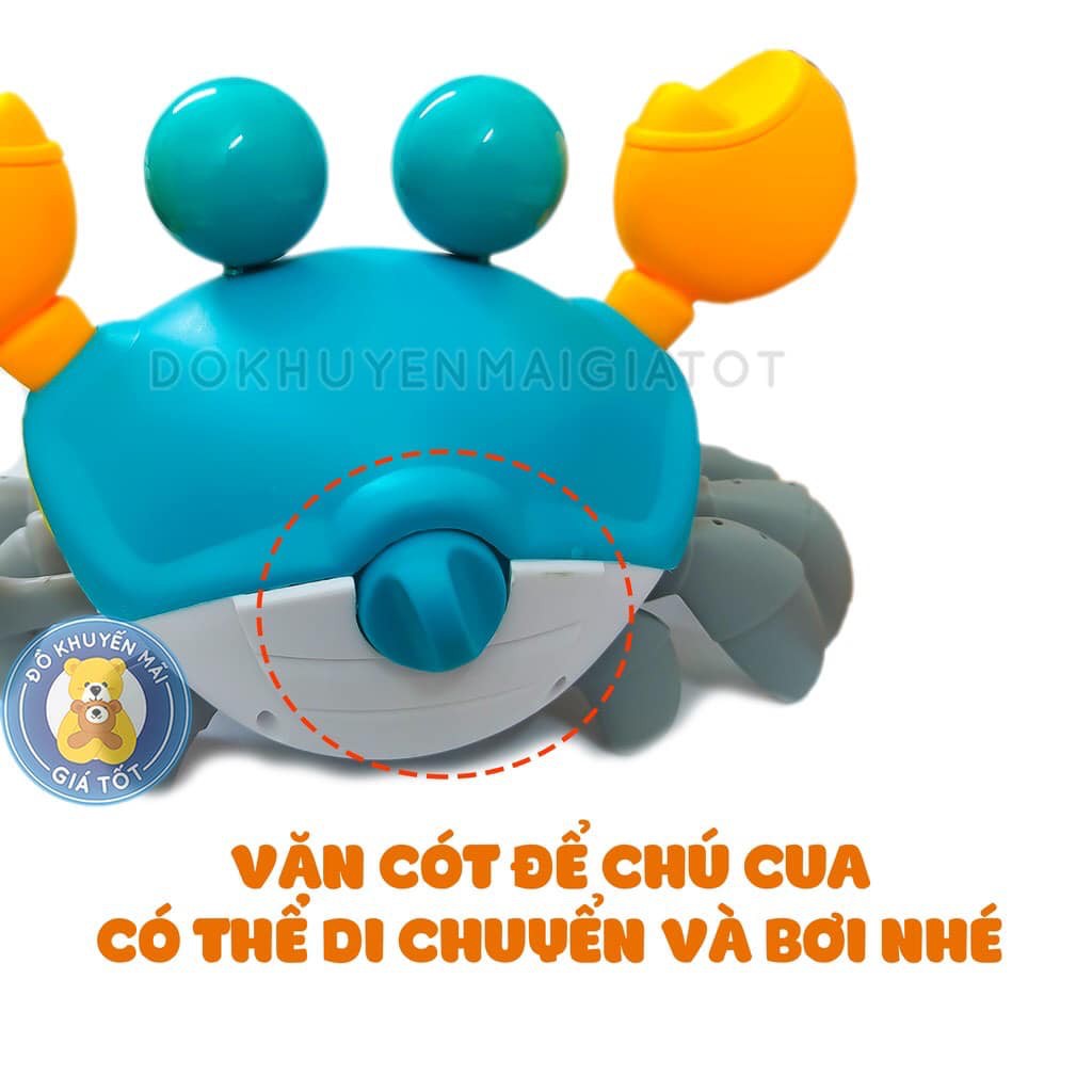 ĐỒ CHƠI CUA BÒ NGANG CHẠY DÂY CÓT SIÊU TO CHO BÉ 25X12X12CM