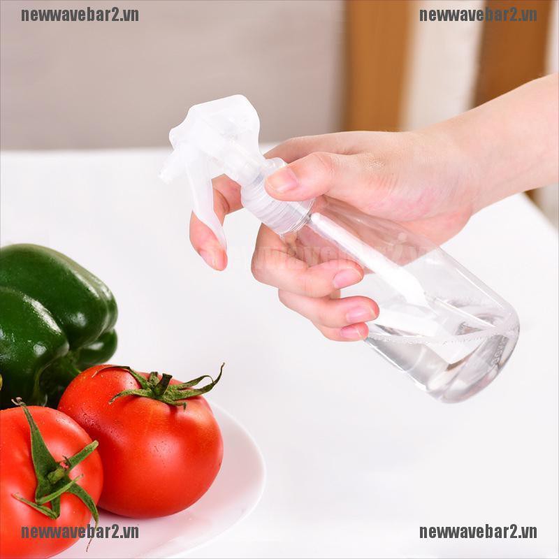 (Hàng Mới Về) Chai Nhựa Trong Suốt Dung Tích 200ml Đựng Dung Dịch Làm Tóc Tiện Lợi
