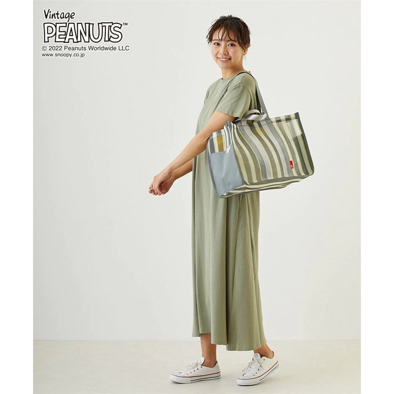 Túi Xách Tote Họa Tiết Hoạt Hình Snoopy Phong Cách Nhật Bản