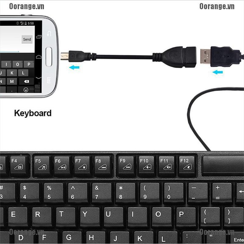 Dây Cáp Otg Chuyển Đổi Micro USB Sang USB Cho Điện Thoại Thông Minh