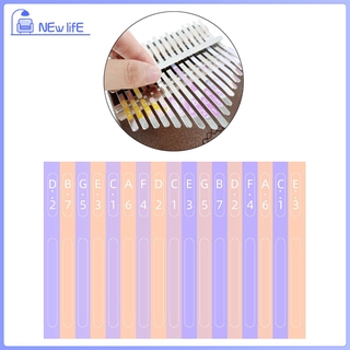 Miếng dán nốt cho đàn Kalimba dành cho bé mới bắt đầu học