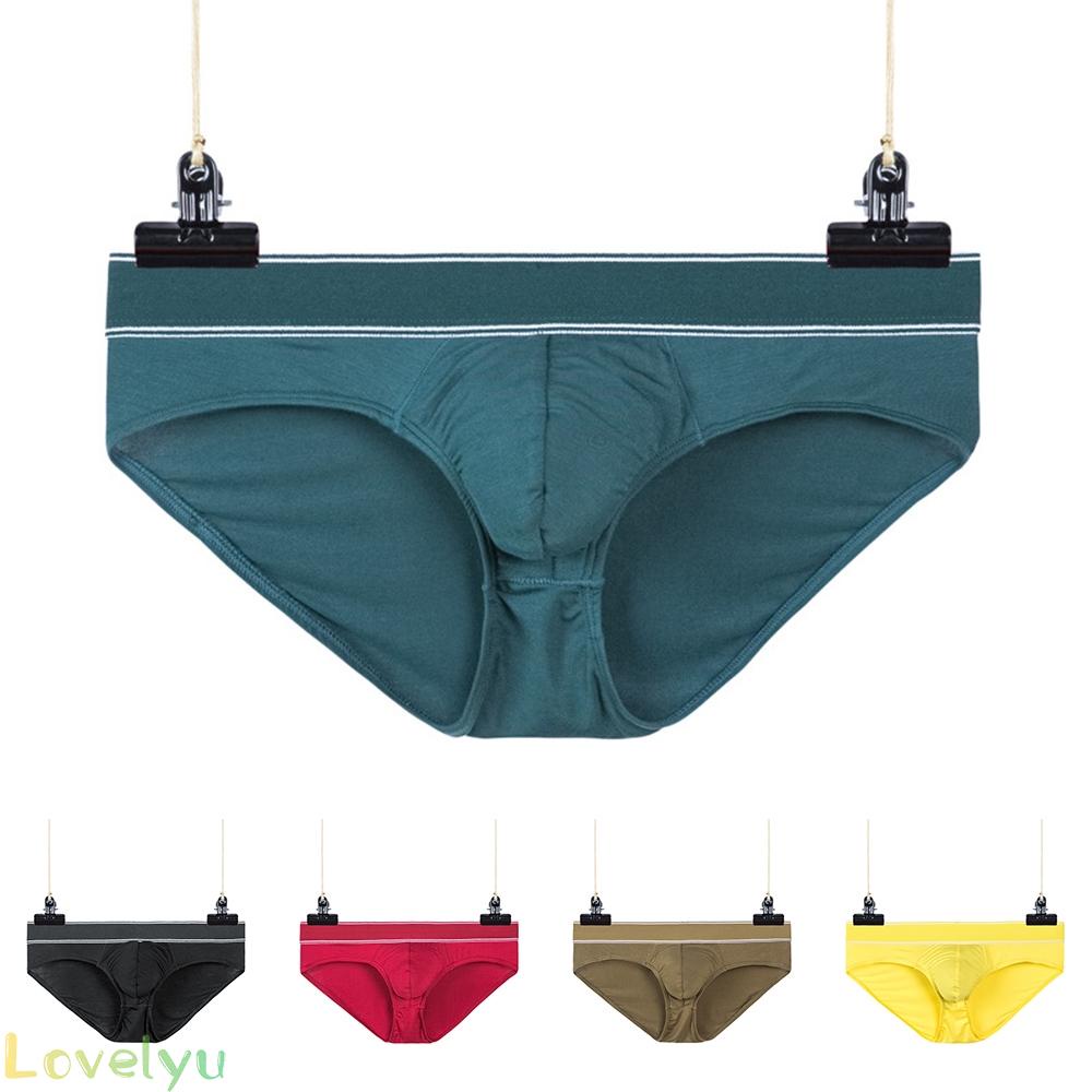&lt;READY STOCK&gt;Men Underwear Comfortable M-2XL Modal Panties Sexy Size M~2XL Soft Thongs100% brand new！