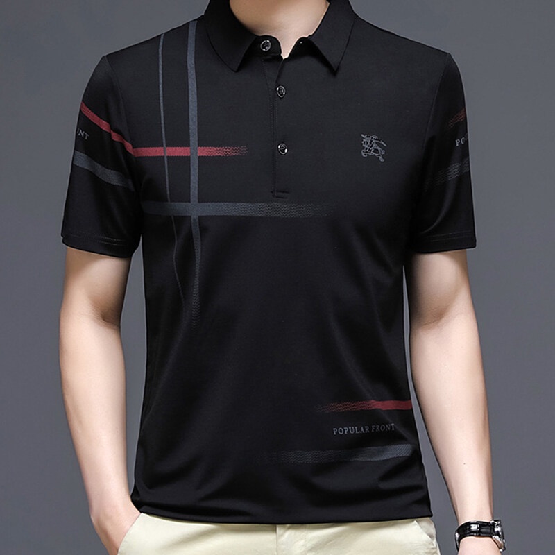Áo Thun polo Có Cổ Thời Trang Hàn Quốc Sành Điệu Cho Nam