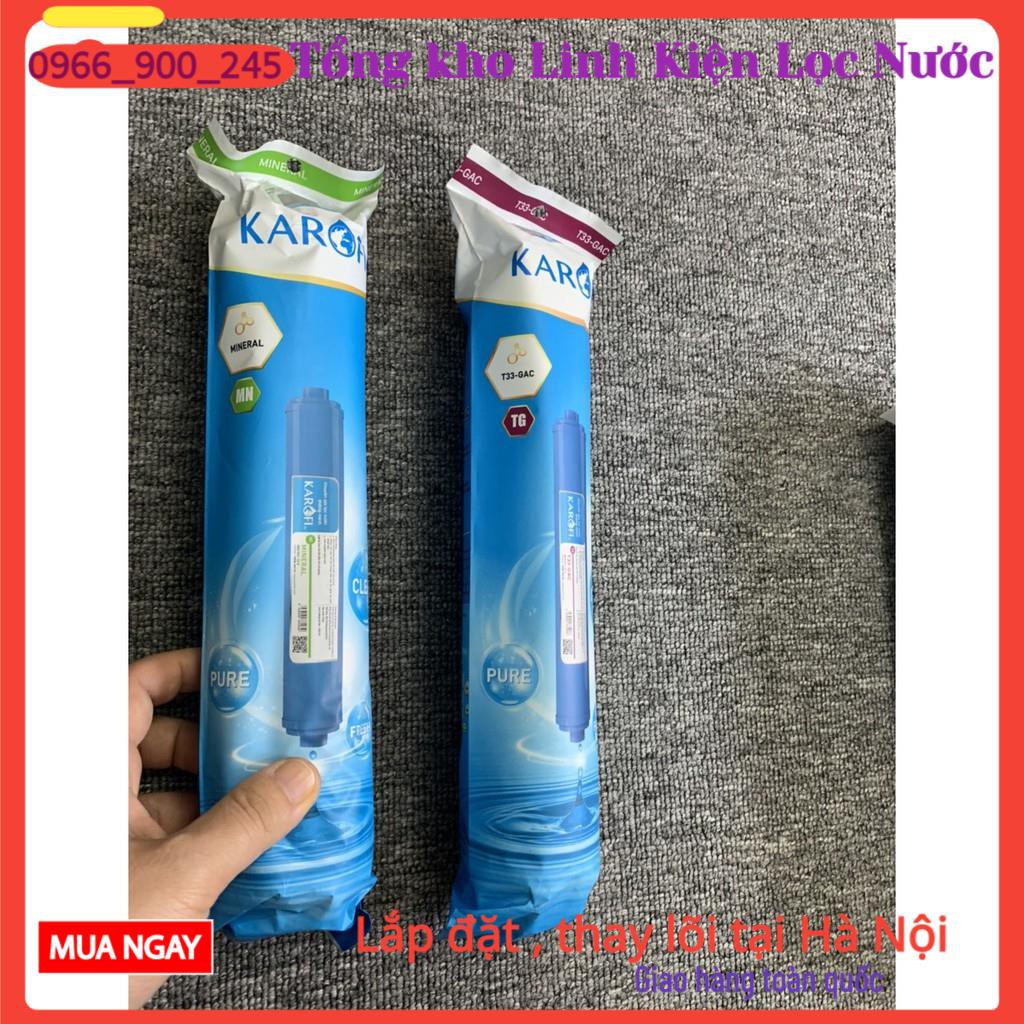 Combo 4 Lõi Lọc Số 5678 Karofi Chính Hãng 👉 Bộ Khoáng Dành Cho Tất Cả Các Máy Lọc Nước ( Hàng Chính Hãng)