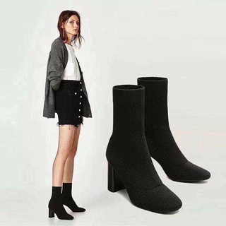 Bốt Len Nữ Zara thấp cổ