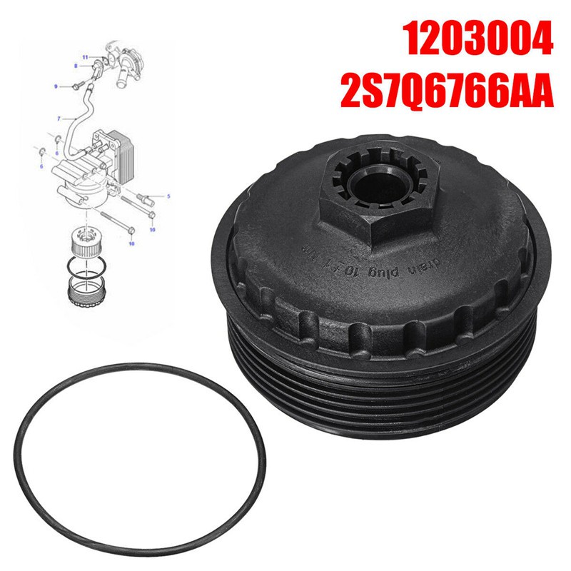 Nắp Đậy Bình Lọc Dầu 1203004 Cho Ford Transit Mk6 Mondeo Mk3 2.0 2.2 Tdci