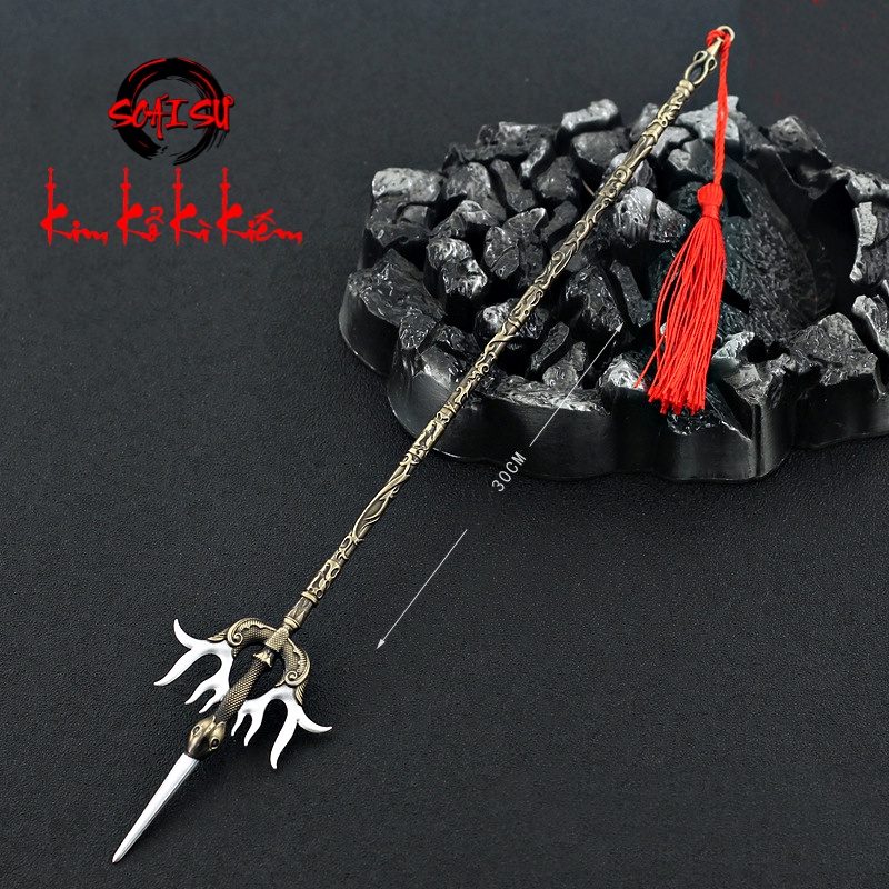 Mô hình Phượng Sí Lưu Kim Thang 30CM  - Vũ Văn Thành Đô - Tùy Đường Diễn Nghĩa