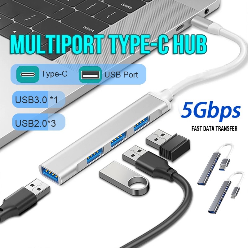 Đầu chia 4 cổng USB3.0 chất lượng cao dễ sử dụng