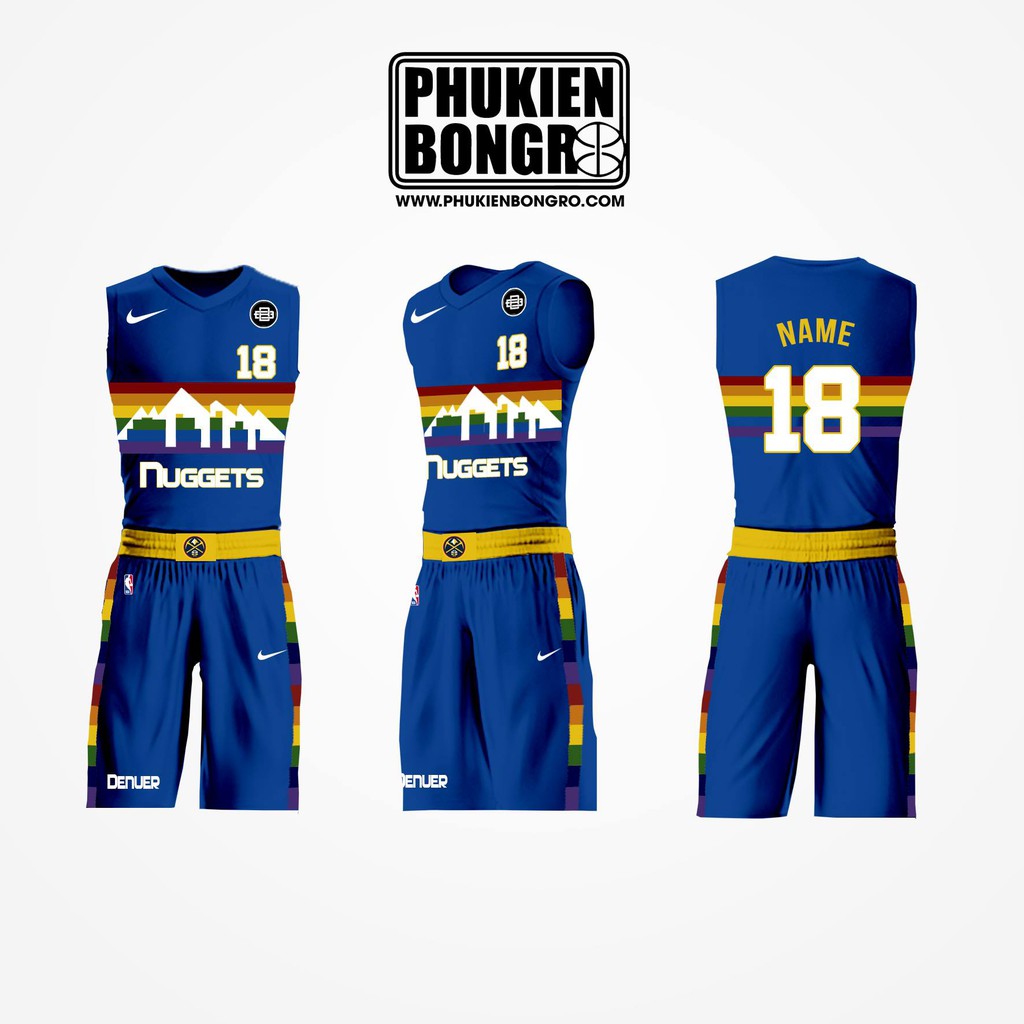 Đồng Phục Bóng Rổ Nuggets