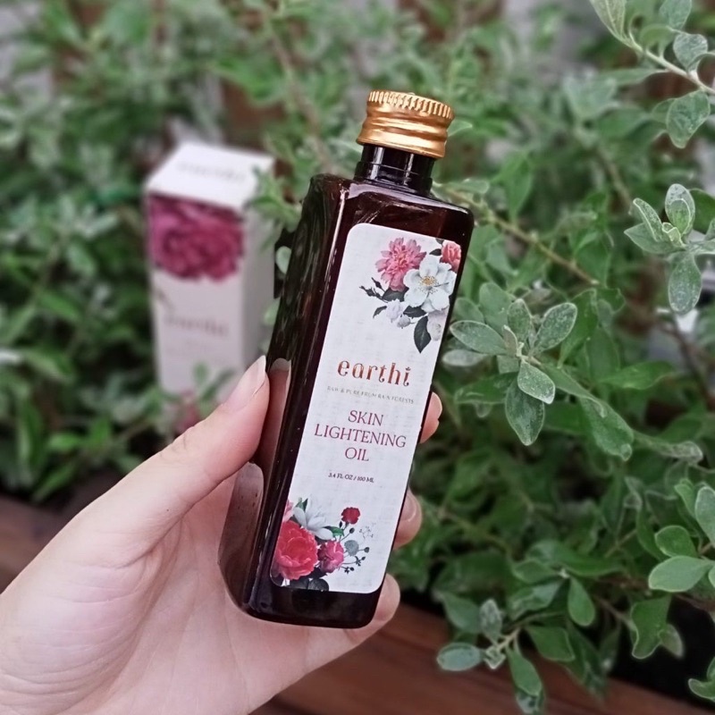 Dầu massage Earthi Sáng Da Nghệ Tây 100ml