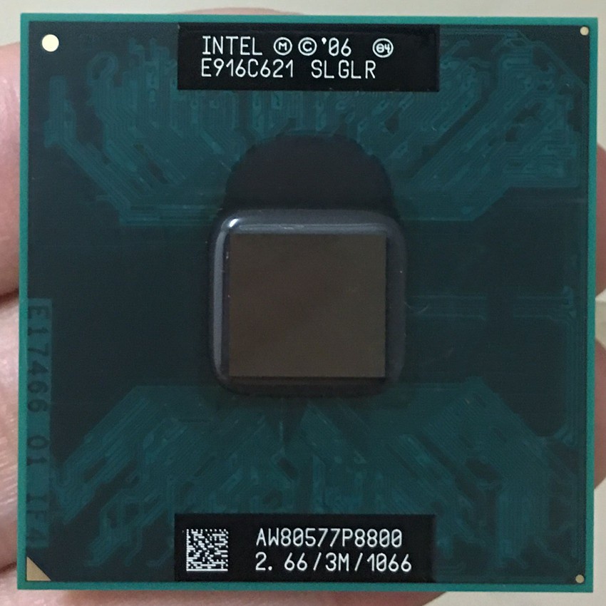 Ổ cắm máy tính hai lõi Intel Core 2 Duo P8800 CPU 3M Cache 2.66GHz 1066 479