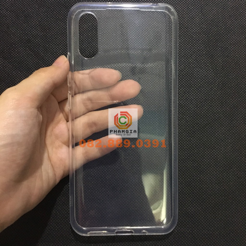 Ốp lưng dẻo trong Xiaomi 9A cao cấp, bền màu