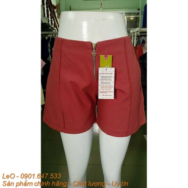 Quần short kaki nữ