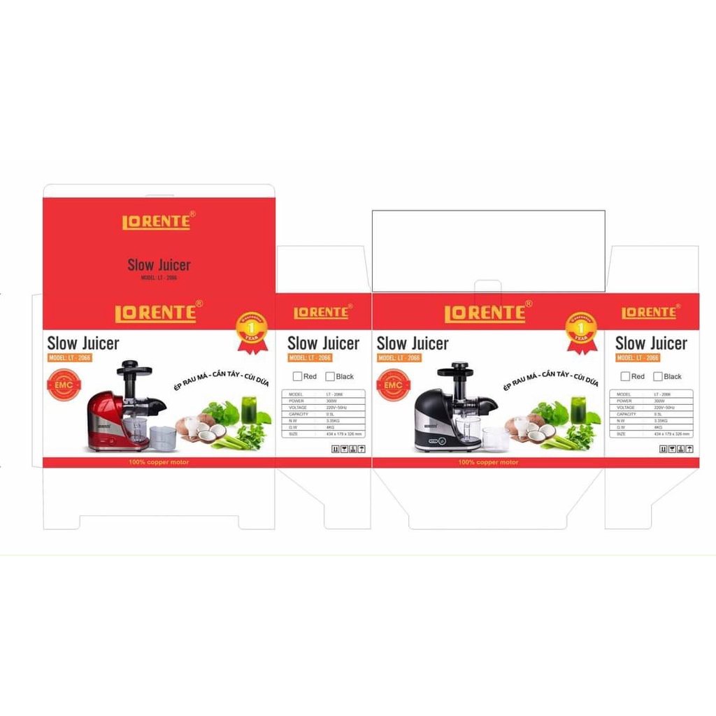 Máy ép chậm trục ngang Lorente LT-2066