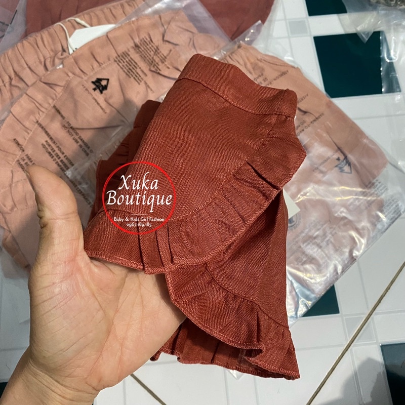 Quần Short Cao Cấp SOFT COTTON Bé Gái 2022 - Mặc được tất cả các mùa trong năm