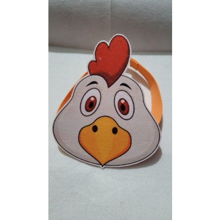 Mũ hoá trang con vật làm bằng vải nỉ, giá : 20k/ cái