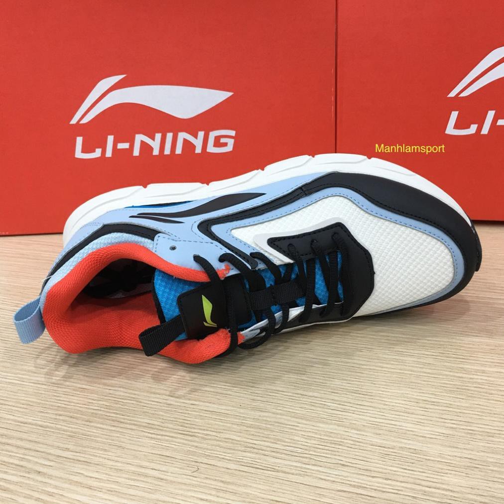 Giày chạy bộ Lining R-267 Xanh đi nhẹ, êm chân, bảo hành 2 tháng, đổi mới trong 7 ngày < : :)) . new :
