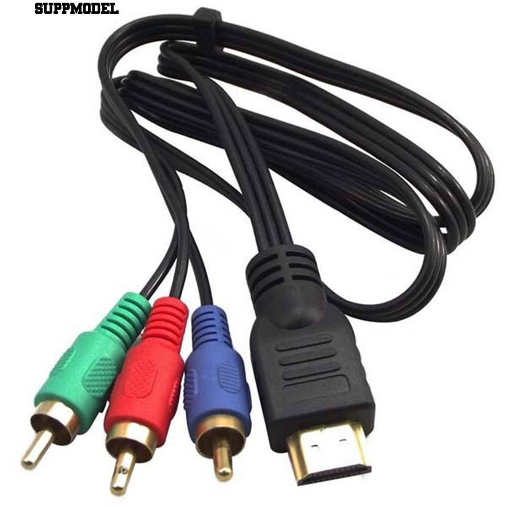 Cáp chuyển đổi từ cổng HDMI đực sang 3 cổng RCA