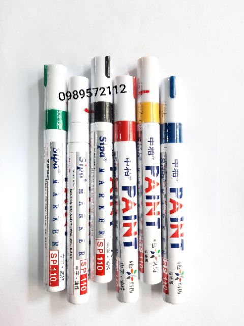 Bút sơn-Bút Repaint-Bút vẽ lốp-bút vẽ giày Sipa paint marker Sp110