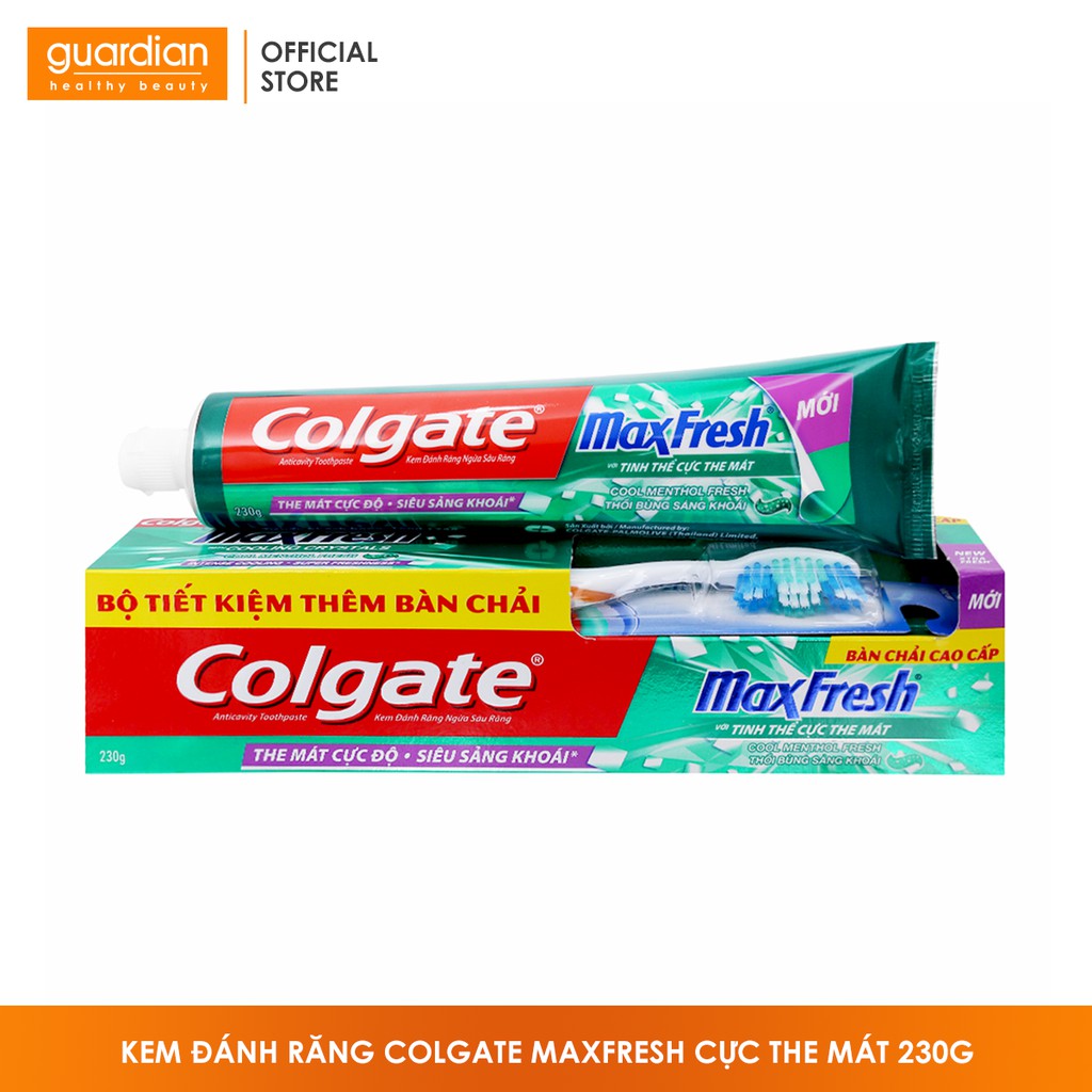 [Mã FMCGMALL giảm 8% đơn từ 250K] Kem đánh răng Colgate MaxFresh Cực The Mát 230g