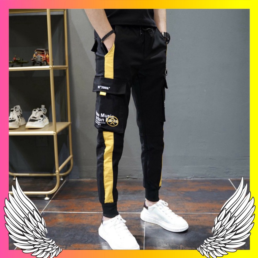 𝐌𝐚̂̃𝐮 𝐇𝐨𝐭 QUẦN KAKI JOGGER CHẠY SỌC TÚI HỘP MẪU MỚI (mới ra lò) | BigBuy360 - bigbuy360.vn