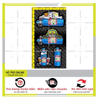 LOGO STICKER DÁN XE MÁY MINI M12 - DUNG DECAL