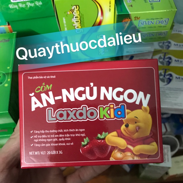 CỐM BỔ LAXDOKID GIÚP BÉ ĂN NGON