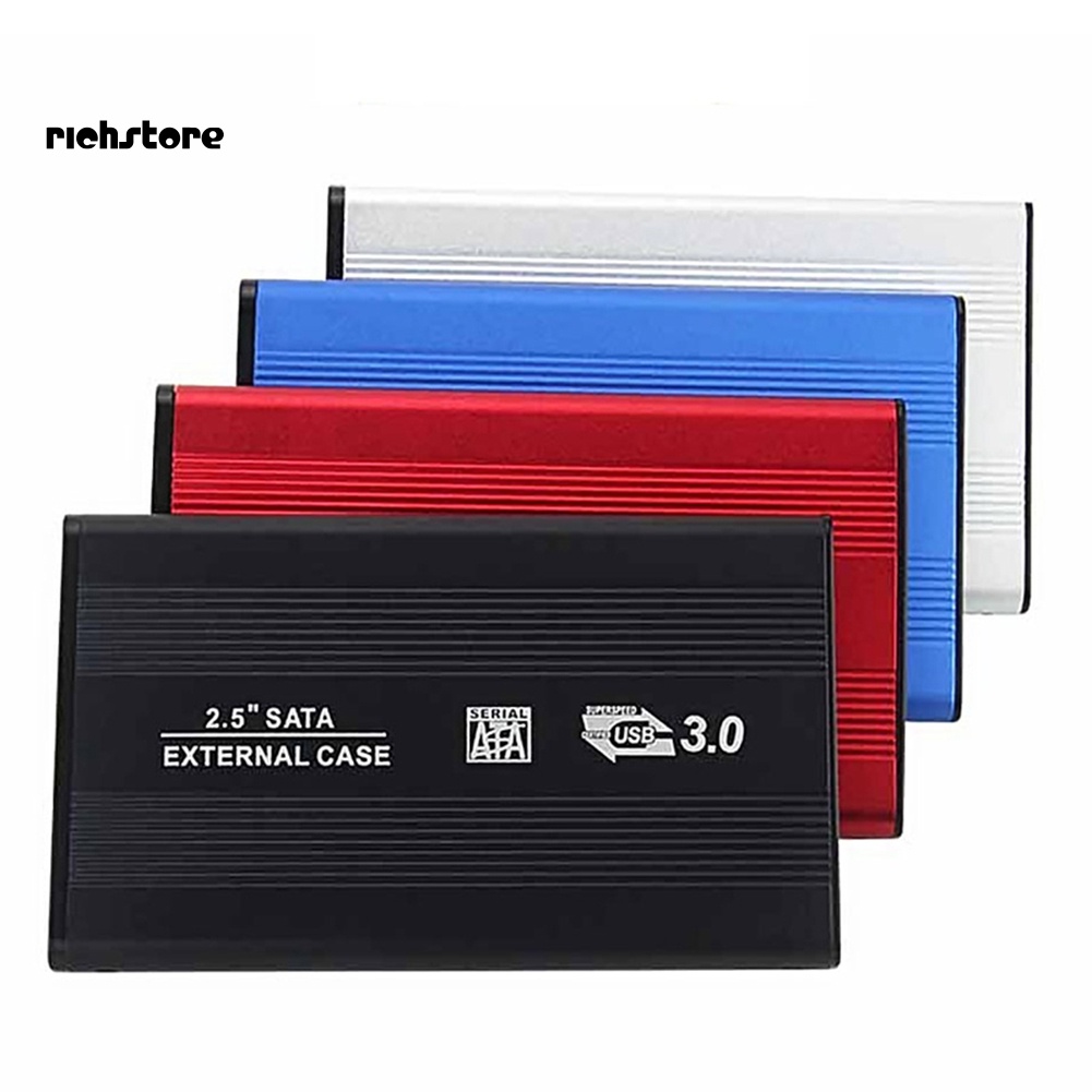 Hộp Đựng Ổ Cứng Ngoài USB 3.0 / 2.0 HDD SSD 2.5inch SATA Bằng Kim Loại | BigBuy360 - bigbuy360.vn