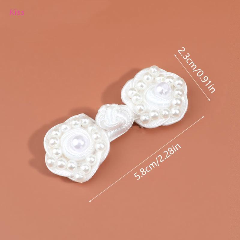 1 Cặp Nút Thắt Nút Áo Sườn Xám Đan Tay Phong Cách Trung Hoa Độc Đáo DIY