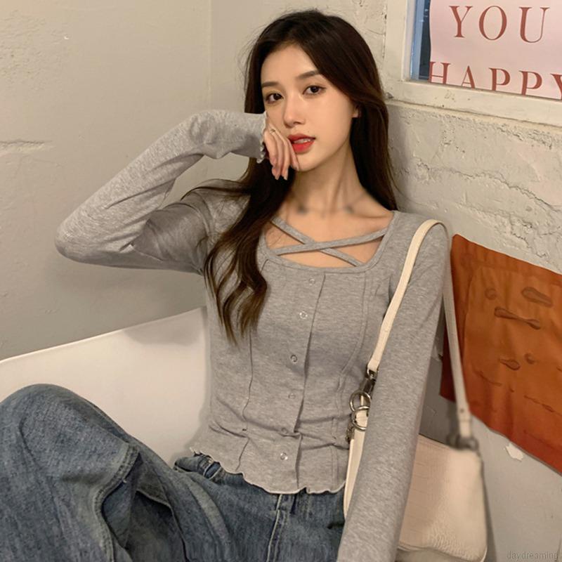 Áo khoác Cardigan dệt kim màu sắc thanh lịch cho phái nữ