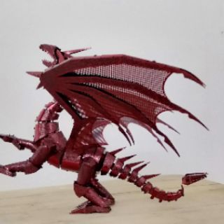 Mô hình lắp ráp PIECECOOL Rồng lửa (Đỏ)